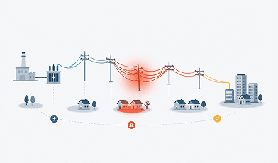 Outage and restoration